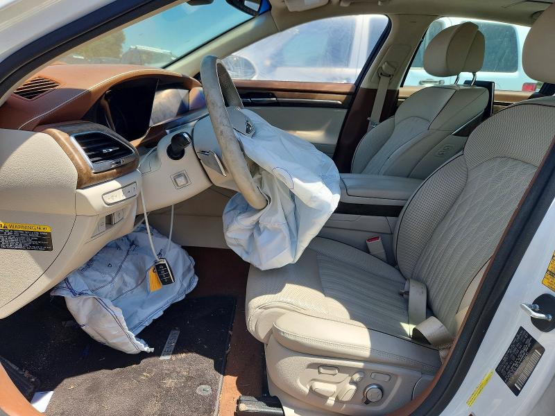 2020 Genesis G90 VIN KMTF54PH8LU078197 COPART salvage auction — FRONT END, NH - CERT OF TITLE-SALVAGE, sold $475 on 2026-07-30 (photo 7)
