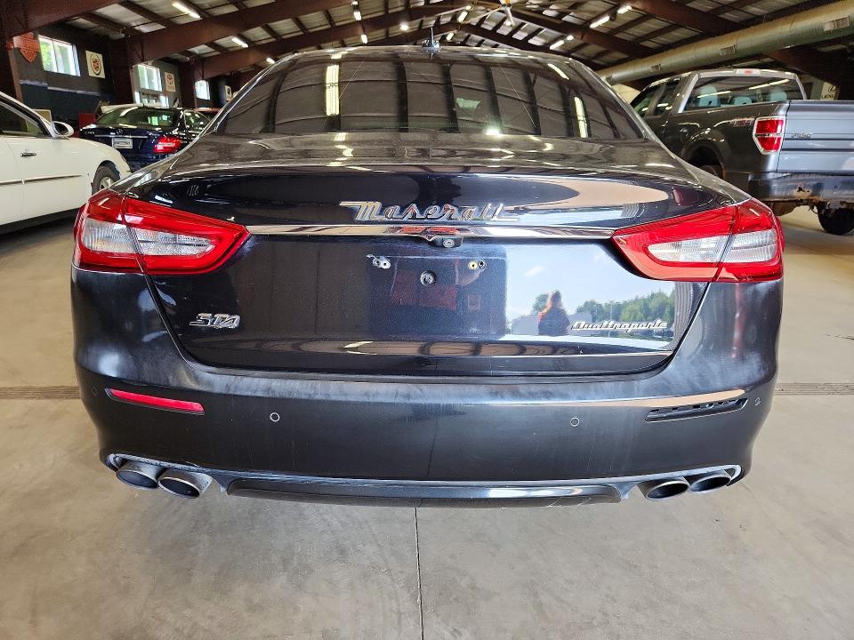 2017 Maserati Quattroporte VIN ZAM56RRL6H1235803 COPART salvage auction — MINOR DENT/SCRATCHES, Tx - Certificate Of Title (P), sold $11,300 on 2026-07-30 (photo 6)