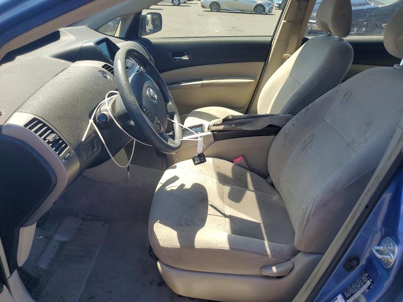 2006 Toyota Prius VIN JTDKB20U063151445 COPART salvage auction — VANDALISM, Ca - Salvage Certificate, sold $600 on 2026-07-20 (photo 7)