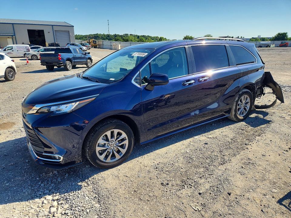 2023 Toyota Sienna VIN 5TDYRKEC4PS160669 COPART salvage auction — REAR END, KY - CERT OF TITLE-SALVAGE, sold $16,800 on 2026-07-30 (photo 1)