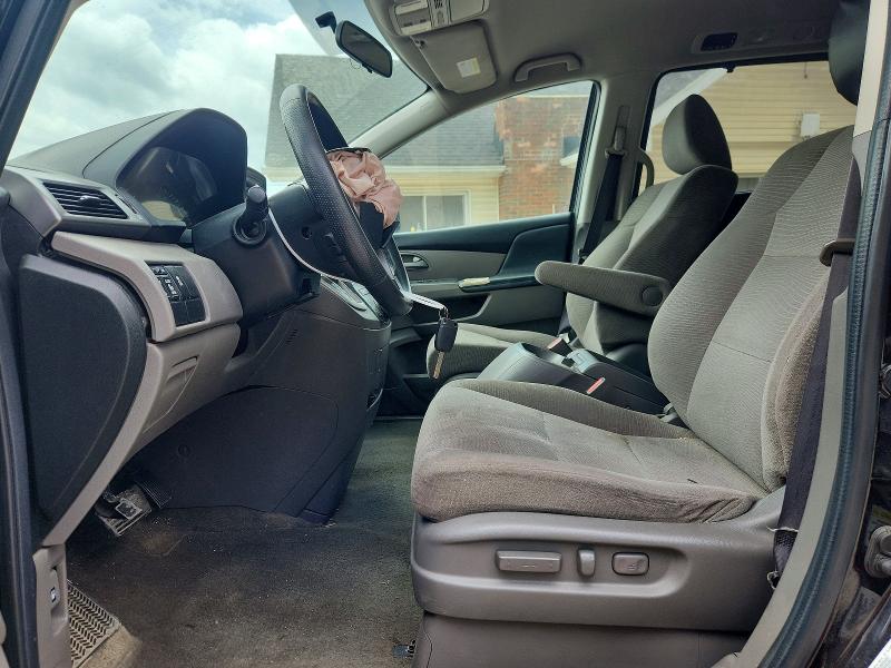 2013 Honda Odyssey VIN 5FNRL5H46DB090975 COPART salvage auction — FRONT END, Oh - Cert Of Title-Salvage, sold $90 on 2026-07-29 (photo 7)
