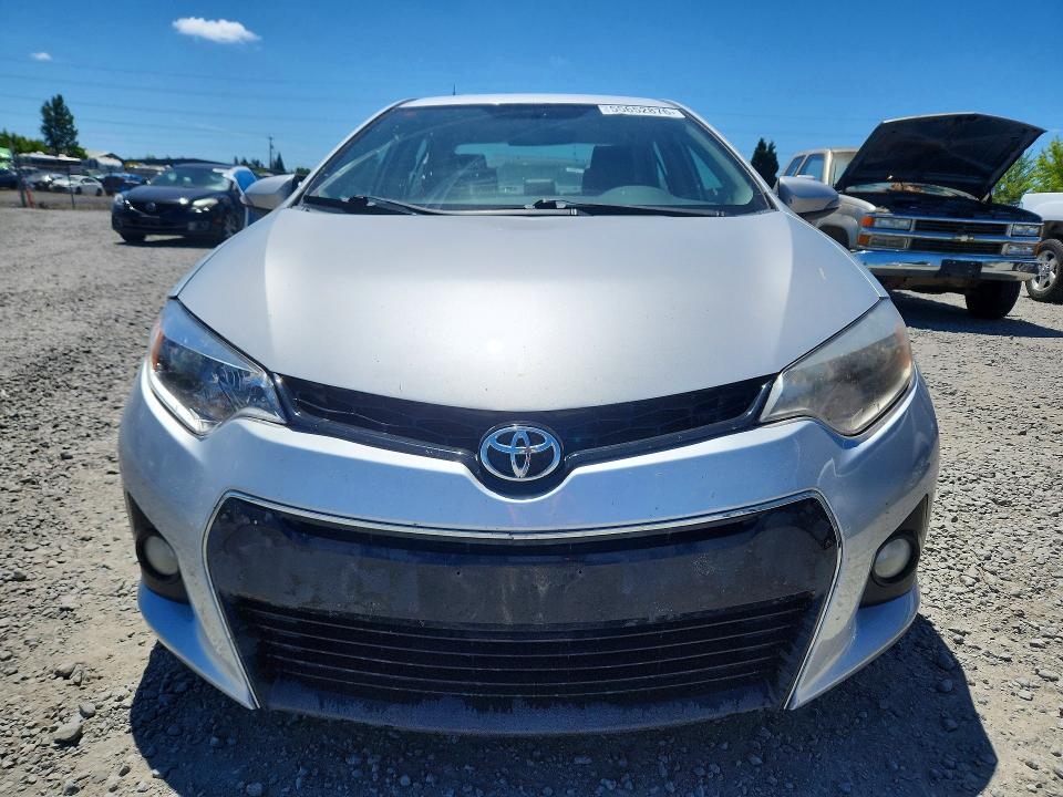 2014 Toyota Corolla VIN 5YFBURHE3EP007927 COPART salvage auction — FRONT END, Or - Salvage Title Certificate, sold $575 on 2026-07-28 (photo 5)
