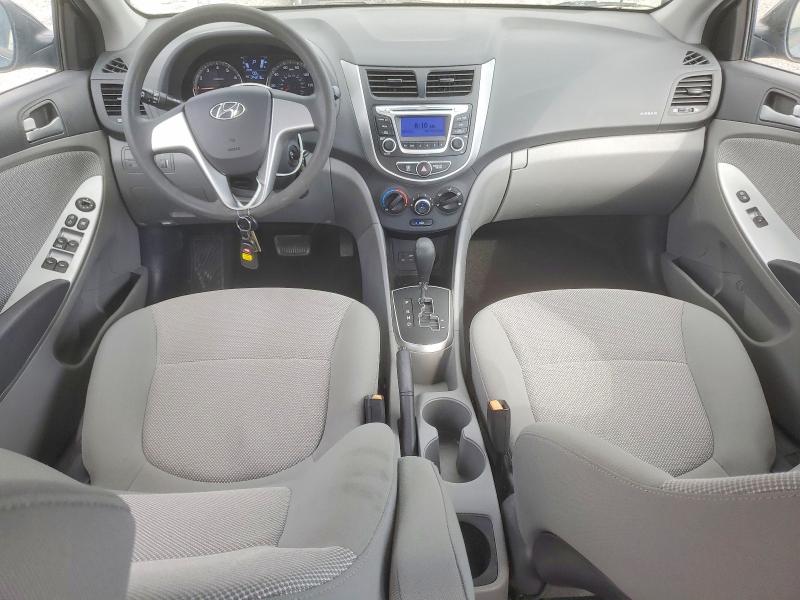 2014 Hyundai Accent VIN KMHCT4AE6EU776490 COPART salvage auction — MECHANICAL, Sc - Dealer Only Clean Title, sold $1,146 on 2026-07-27 (photo 8)