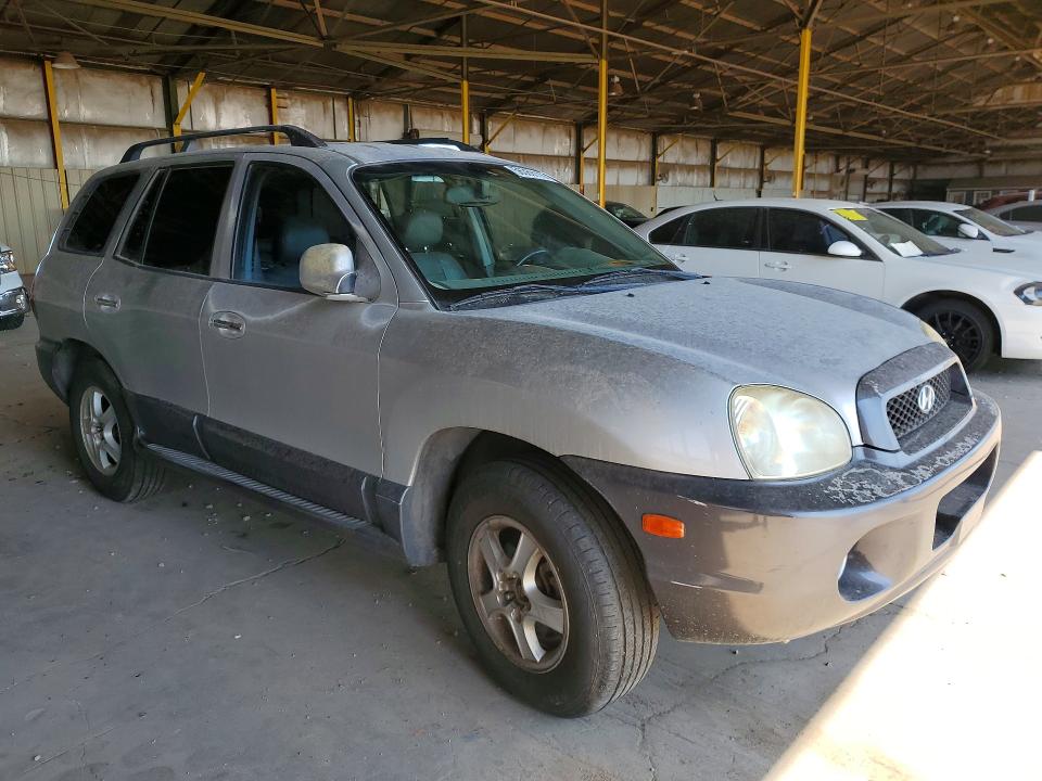 2003 Hyundai Santa fe VIN KM8SC13D63U433531 COPART salvage auction — MINOR DENT/SCRATCHES, AZ - CERTIFICATE OF TITLE (P), sold $475 on 2026-07-29 (photo 4)