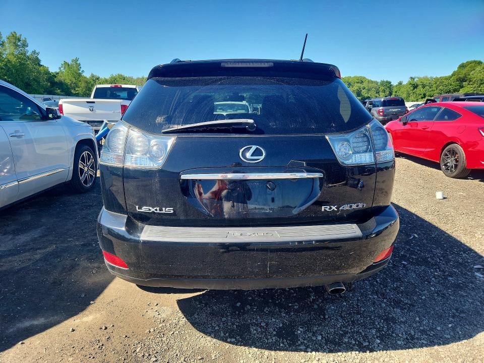 2007 Lexus Rx 400h VIN JTJHW31U372031629 COPART salvage auction — FRONT END, Ma - Cert Of Title-Reconstrctd Coll, sold $925 on 2026-07-08 (photo 6)