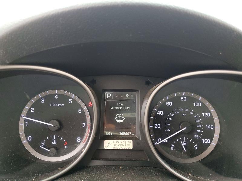2018 Hyundai Santa fe VIN KM8SM4HF5JU269758 COPART salvage auction — FRONT END, Ca - Salvage Certificate, sold $1,650 on 2026-07-31 (photo 9)