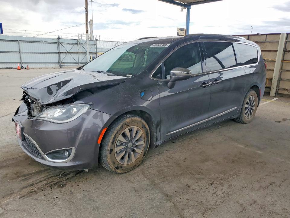 2020 Chrysler Pacifica VIN 2C4RC1N70LR257728 COPART salvage auction — FRONT END, Nm - Cert Of Title-Salvage, sold $1,300 on 2026-07-24 (photo 1)