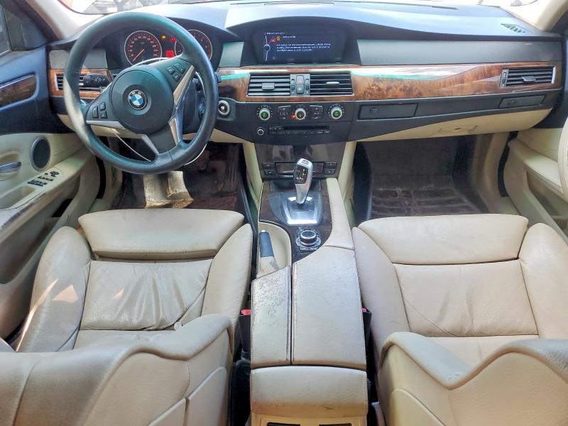 2010 BMW 5er VIN WBANV9C59AC138085 COPART salvage auction — MECHANICAL, On - Permit Salvage, sold $400 on 2026-07-07 (photo 8)