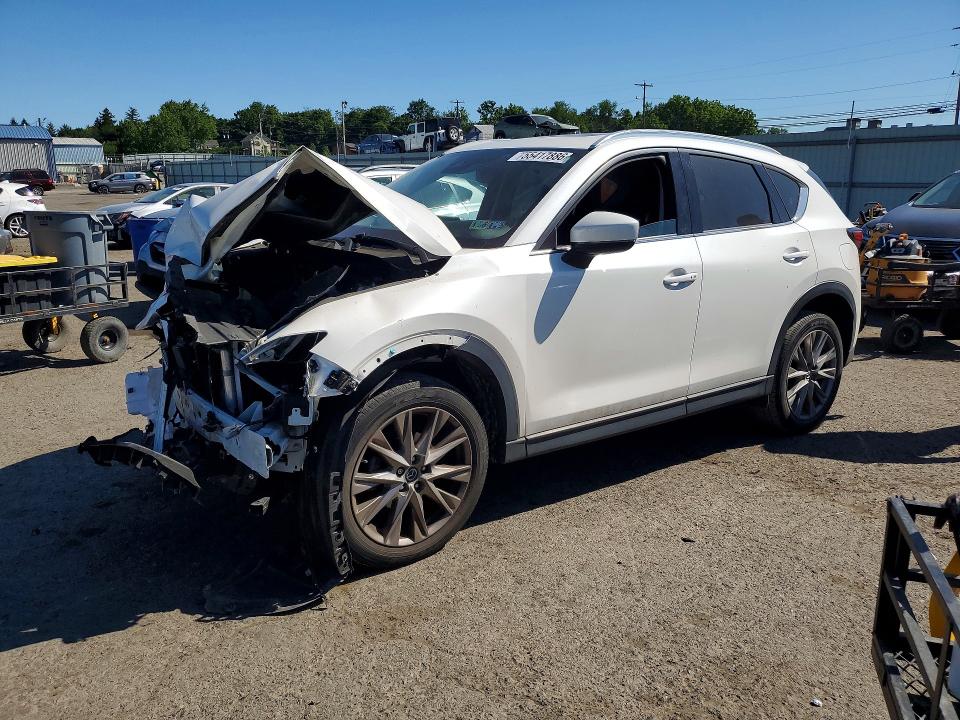 2021 Mazda VIN JM3KFBDM0M1408022 COPART salvage auction — FRONT END, Pa - Certificate Of Salvage, sold $3,400 on 2026-07-07 (photo 1)
