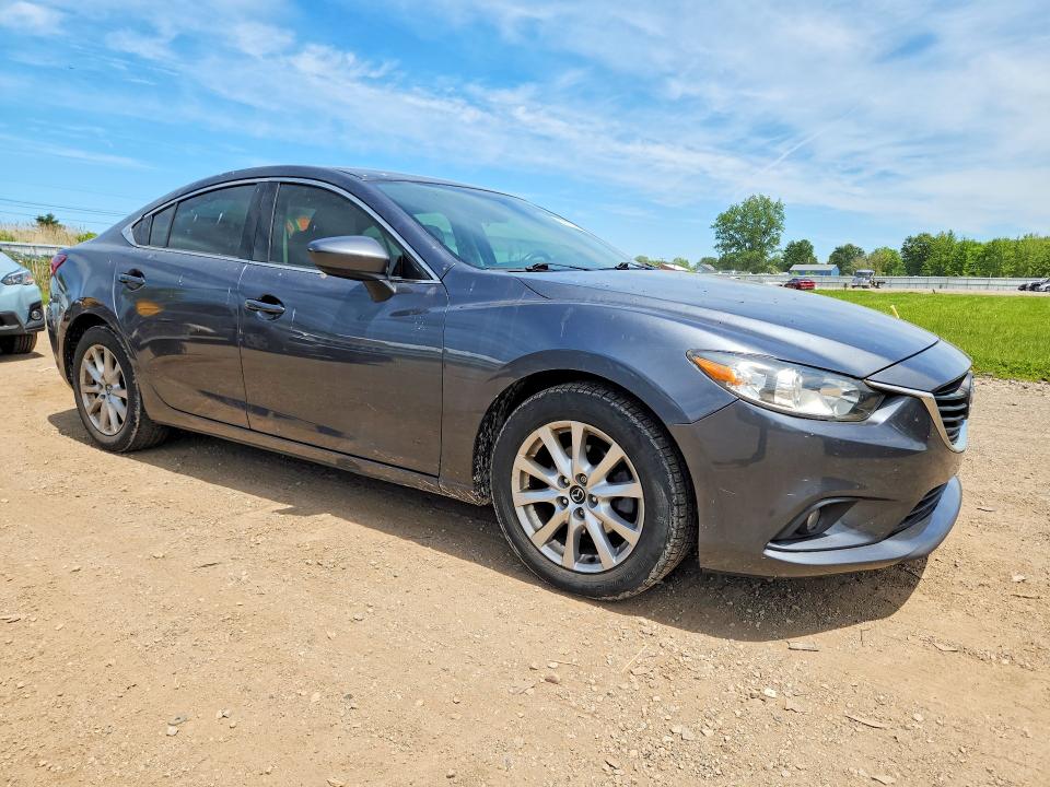 2014 Mazda 6 VIN JM1GJ1U65E1146508 COPART salvage auction — HAIL, Oh - Cert Of Title-Salvage, sold $1,400 on 2026-07-06 (photo 4)