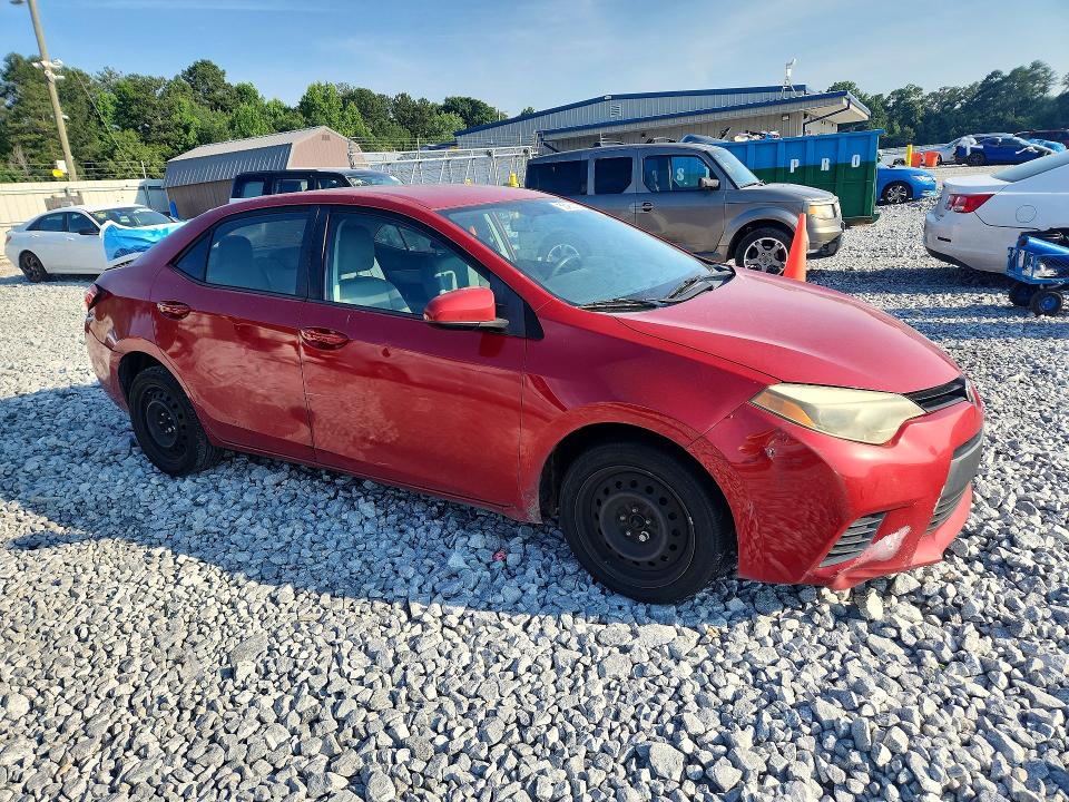 2014 Toyota VIN 5YFBURHE3EP105744 COPART salvage auction — REAR END, Ga - Cert Of Title-Salvage, sold $1,250 on 2026-07-03 (photo 4)