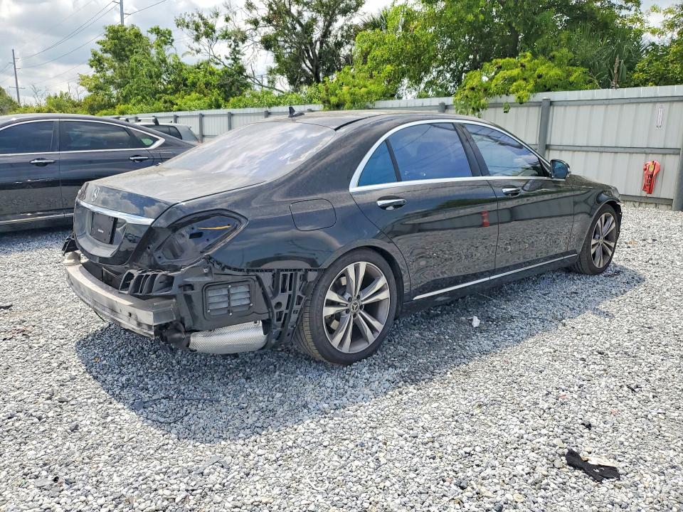 2018 Mercedes-benz S-klasse VIN WDDUG6GBXJA359025 COPART salvage auction — FRONT END, Fl - Cert Of Title Slvg Rebuildable, sold $9,300 on 2026-07-17 (photo 3)