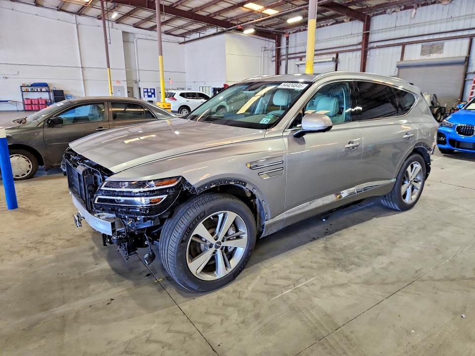 2024 Genesis Gv80 VIN KMUHBDSB7RU182026 COPART salvage auction — FRONT END, Salvage Title, sold $7,200 on 2026-07-22 (photo 1)