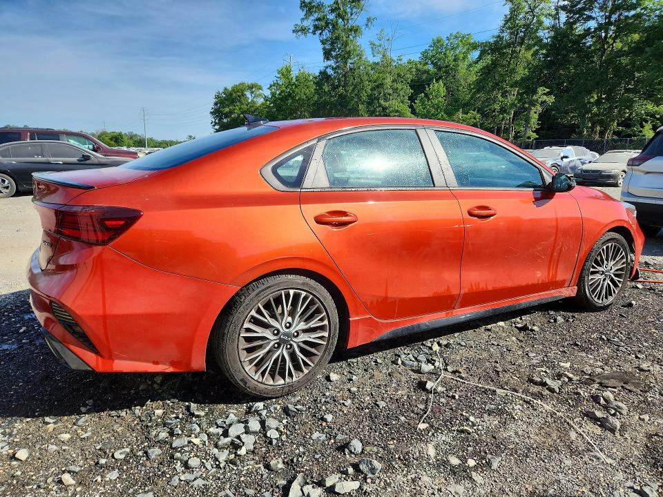 2023 Kia Forte VIN 3KPF54AD0PE536730 COPART salvage auction — FRONT END, Va - Certificate Of Title, sold $8,700 on 2026-07-16 (photo 3)