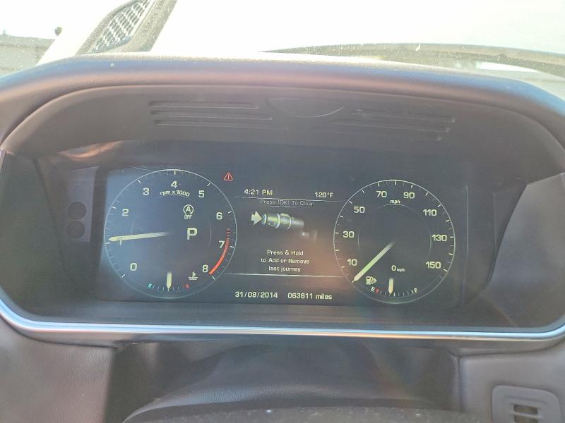 2015 Land rover RANGE ROVER VIN SALWR2VF5FA523258 COPART salvage auction — NORMAL WEAR, Ca - Salvage Certificate, sold $6,100 on 2026-10-02 (photo 9)