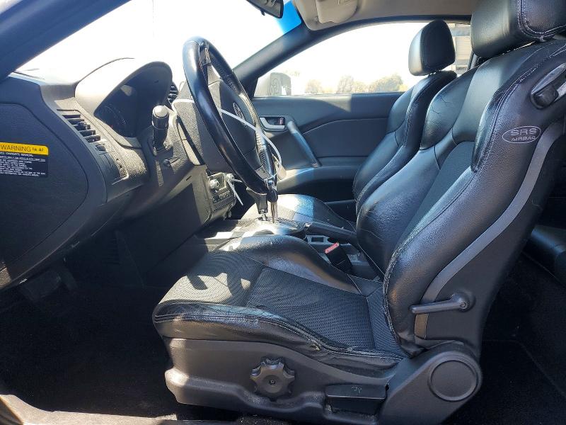 2007 Hyundai Tiburon VIN KMHHN66F77U237425 COPART salvage auction — FRONT END, Ca - Salvage Certificate, sold $150 on 2026-07-30 (photo 7)