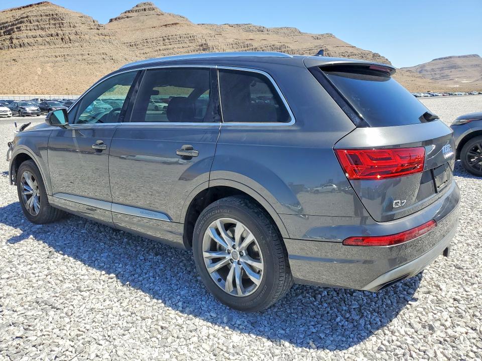 2019 Audi Q7 VIN WA1AAAF7XKD008012 COPART salvage auction — FRONT END, Nv - Salvage Title, sold $6,300 on 2026-07-13 (photo 2)
