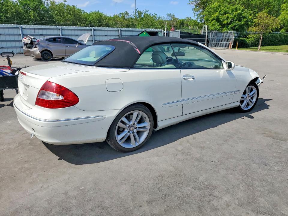 2008 Mercedes-benz Clk-klasse VIN WDBTK56F78T096962 COPART salvage auction — FRONT END, Fl - Cert Of Ttl-Rebuilt&Slvg Rbld, sold $475 on 2026-07-22 (photo 3)