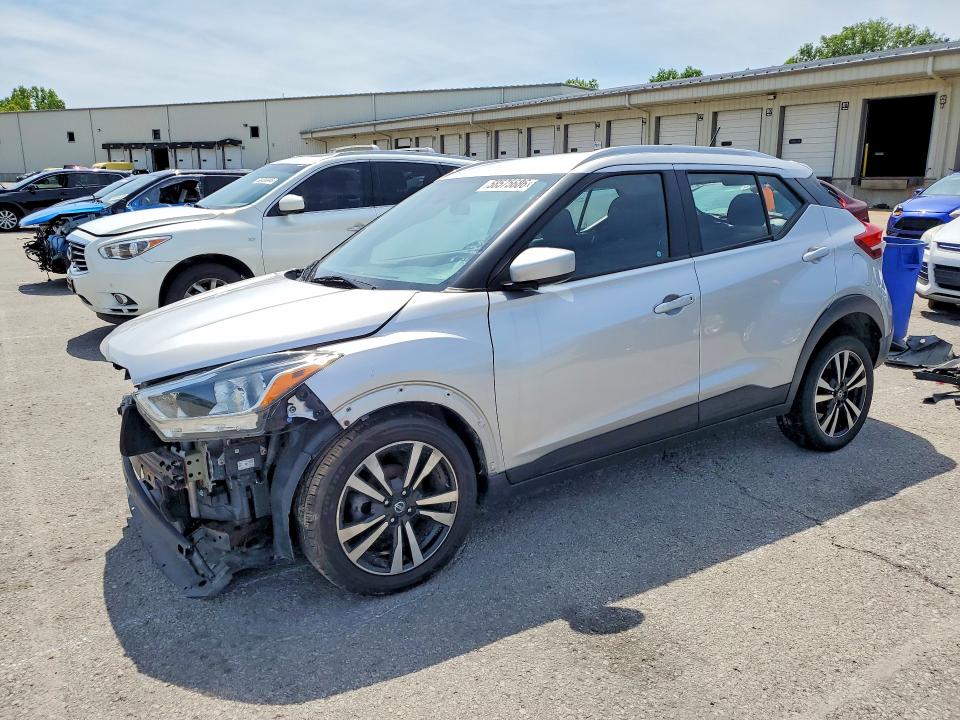 2019 Nissan Kicks VIN 3N1CP5CU4KL551142 COPART salvage auction — FRONT END, In - Certificate Of Title, sold $2,200 on 2026-07-30 (photo 1)