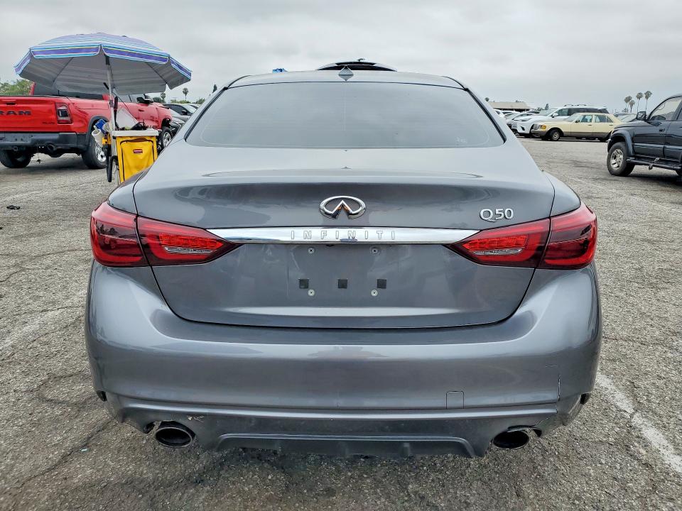 2019 Infiniti VIN JN1EV7AP7KM541878 COPART salvage auction — VANDALISM, CA - SALVAGE CERTIFICATE, sold $80 on 2026-07-24 (photo 6)