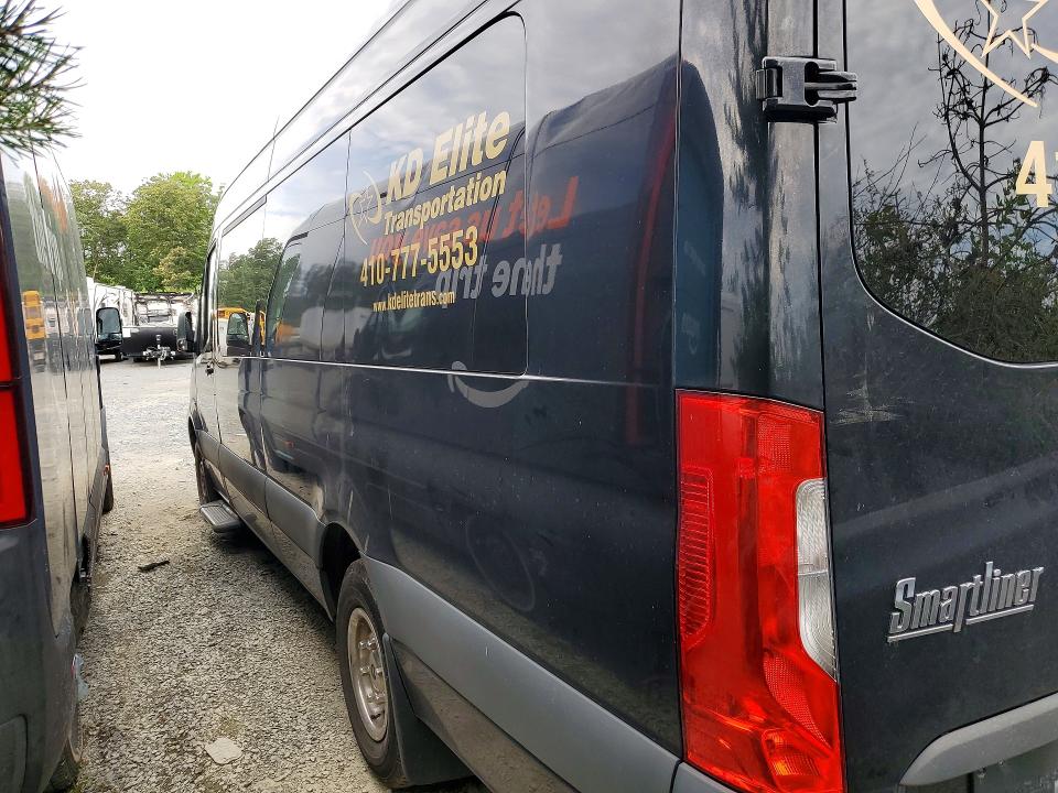 2020 Mercedes-benz Sprinter VIN W1X5EDHYXLT025600 COPART salvage auction — MINOR DENT/SCRATCHES, Md - Certificate Of Title (P), sold $20,700 on 2026-07-10 (photo 2)