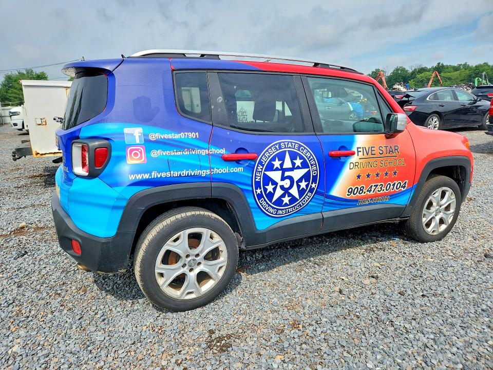 2015 Jeep Renegade VIN ZACCJBDT4FPC00862 COPART salvage auction — MINOR DENT/SCRATCHES, Nj - Certificate Of Title, sold $1,350 on 2026-07-07 (photo 3)