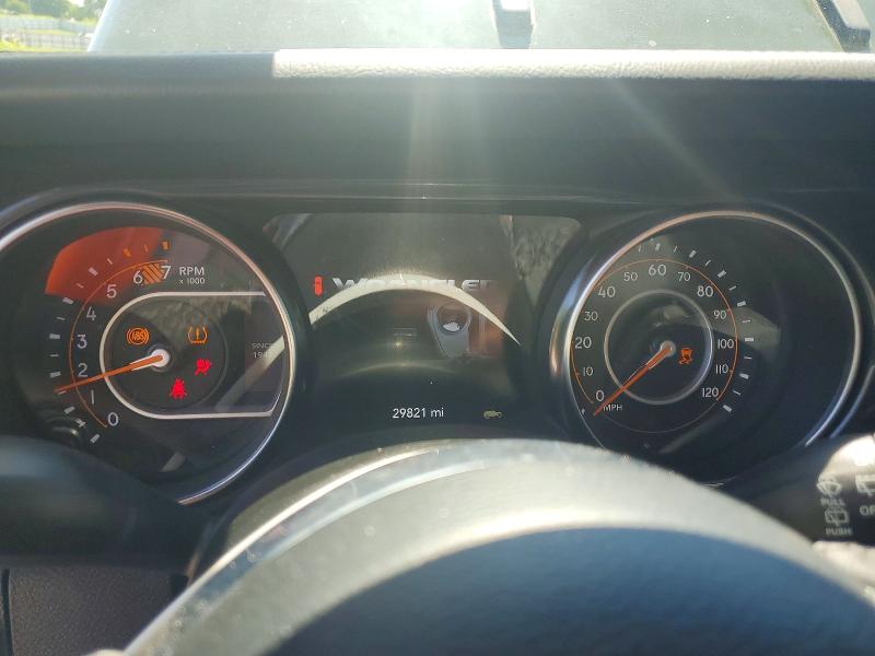 2023 Jeep Wrangler / VIN 1C4HJXEG8PW665573 COPART salvage auction — NORMAL WEAR, Mo - Certificate Of Title, sold $13,400 on 2026-07-09 (photo 9)
