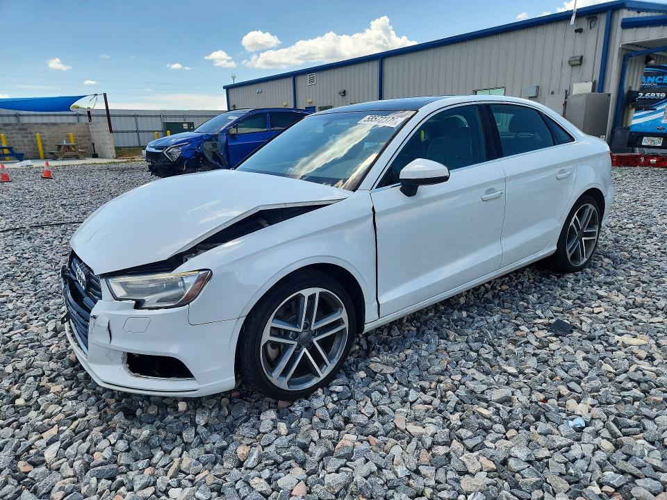2019 Audi A3 VIN WAUBEGFF7KA125277 COPART salvage auction — FRONT END, Fl - Cert Of Title Slvg Rebuildable, sold $2,600 on 2026-07-17 (photo 1)