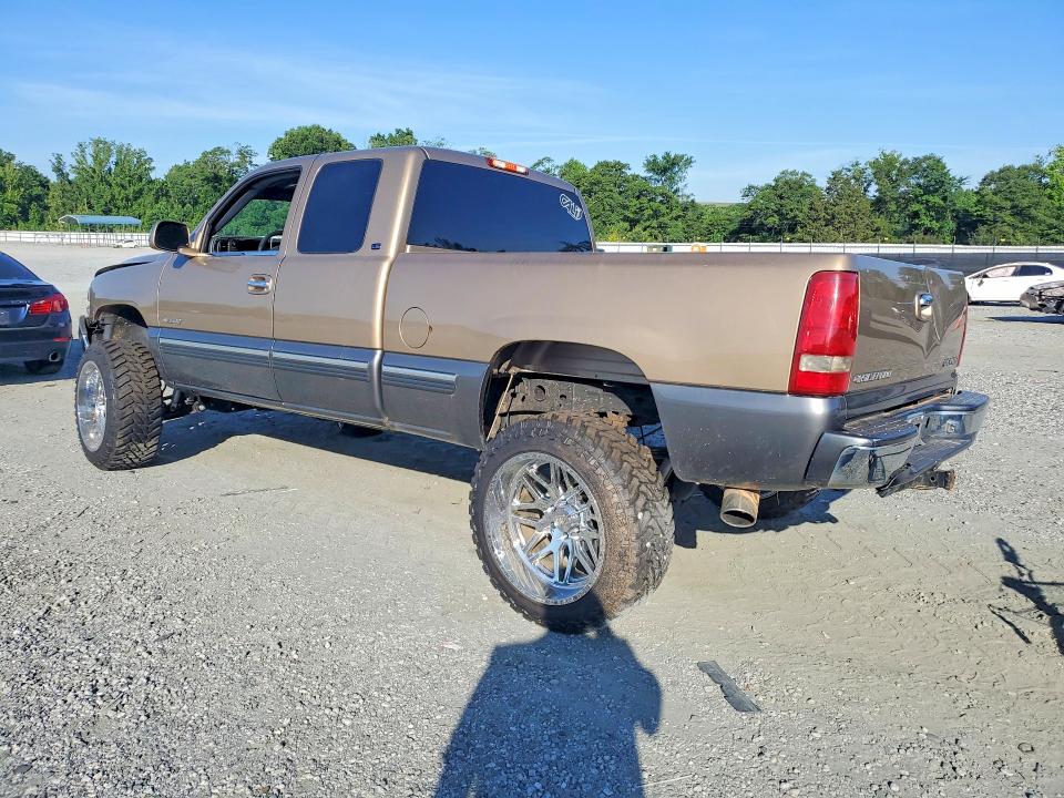 1999 Chevrolet Silverado VIN 2GCEK19T8X1228233 COPART salvage auction — FRONT END, Sc - Cert Of Title-Salvage, sold $2,250 on 2026-07-27 (photo 2)