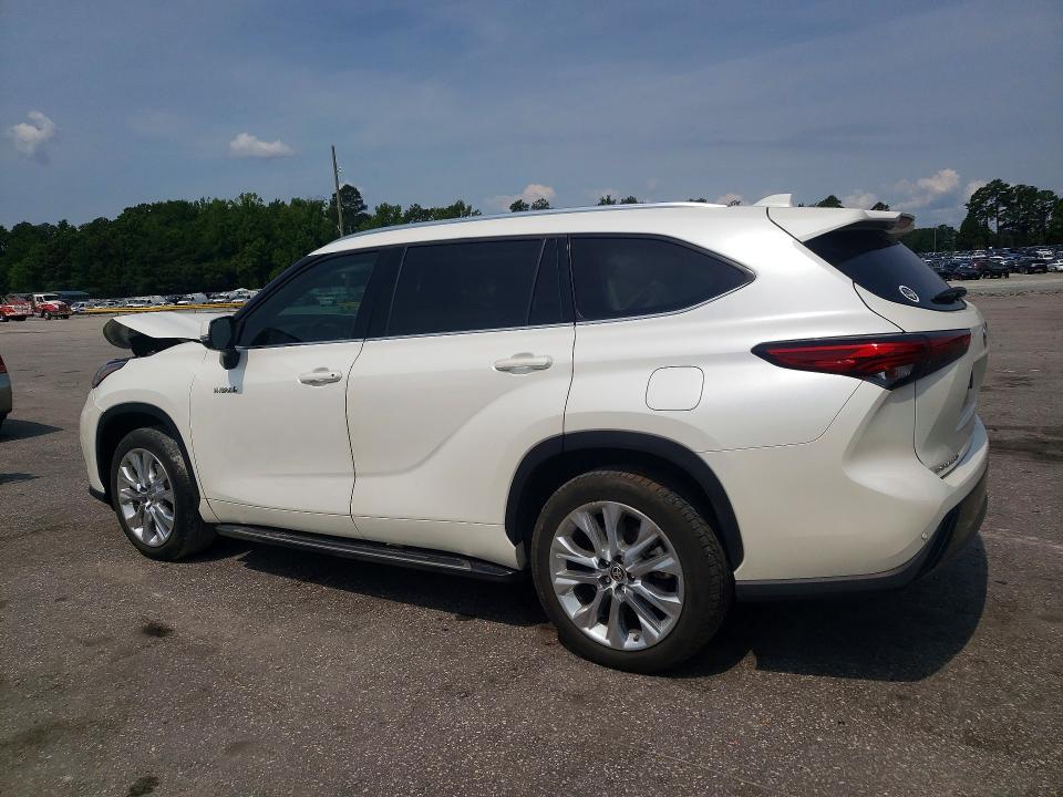 2021 Toyota Highlander VIN 5TDYARAH0MS005467 COPART salvage auction — FRONT END, Nc - Salvage Certificate Of Title, sold $3,100 on 2026-07-28 (photo 2)