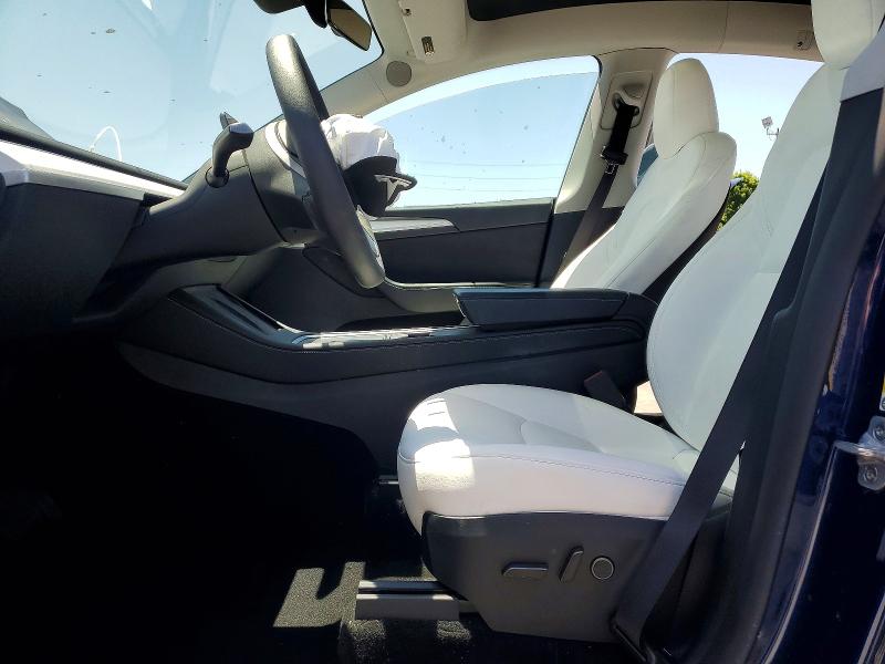 2024 Tesla Model y VIN 7SAYGDED8RF153681 COPART salvage auction — FRONT END, Salvage Title, sold $14,300 on 2026-07-22 (photo 7)