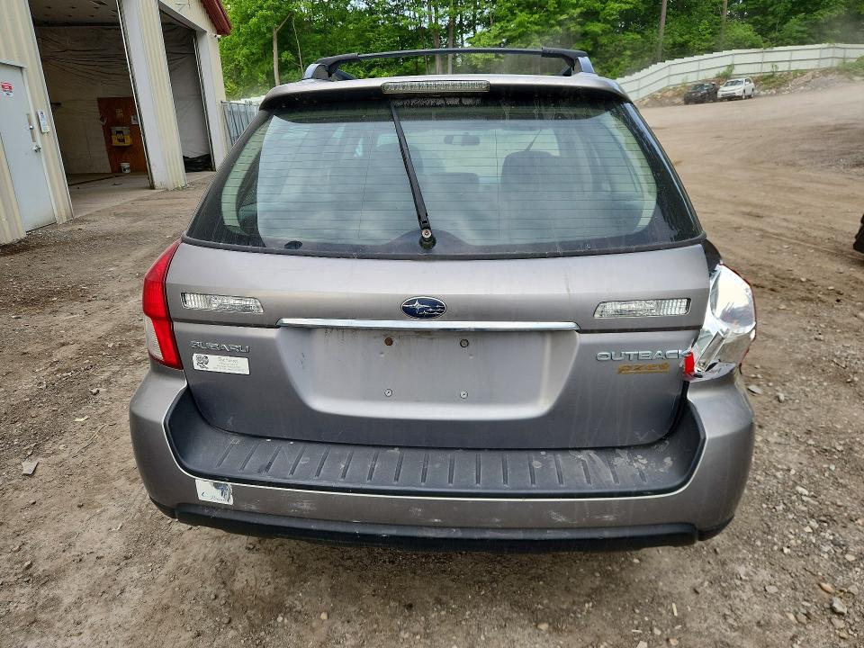 2008 Subaru LEGACY VIN 4S4BP60C387340078 COPART salvage auction — REAR END, Vt - Cert Of Title-Salvage Vehicle, sold $200 on 2026-07-06 (photo 6)