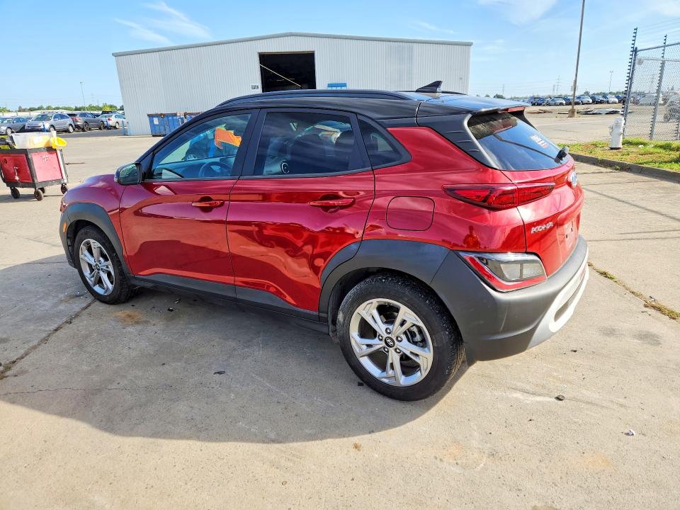 2022 Hyundai VIN KM8K62AB6NU838693 COPART salvage auction — FRONT END, Ca - Salvage Certificate, sold $2,650 on 2026-07-06 (photo 2)