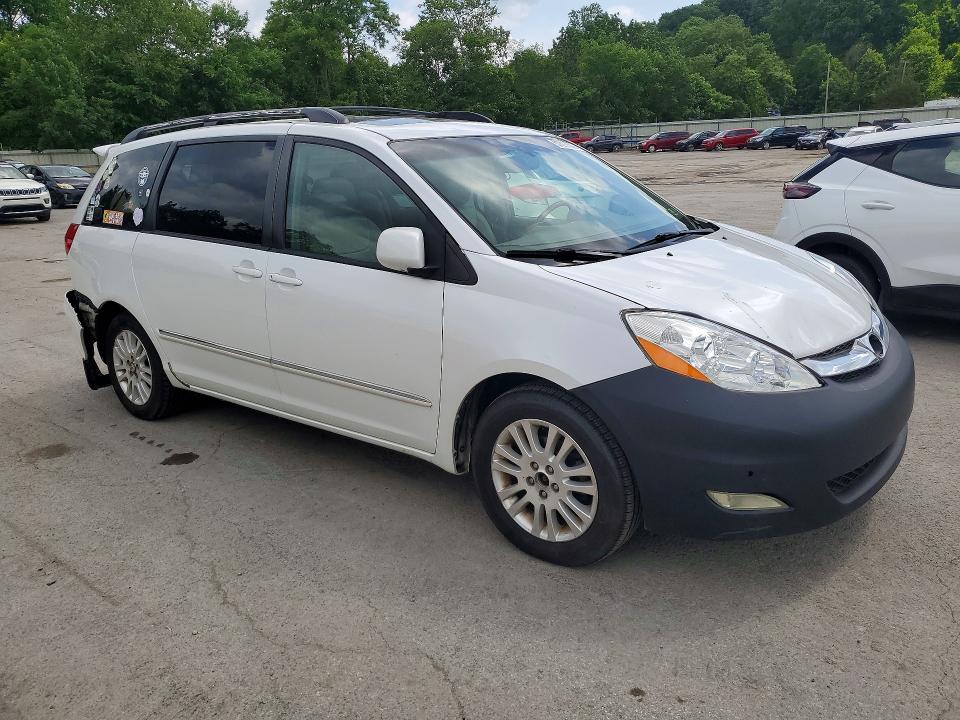 2008 Toyota Sienna VIN 5TDZK22C88S203120 COPART salvage auction — REAR END, Pa - Certificate Of Salvage, sold $900 on 2026-07-16 (photo 4)