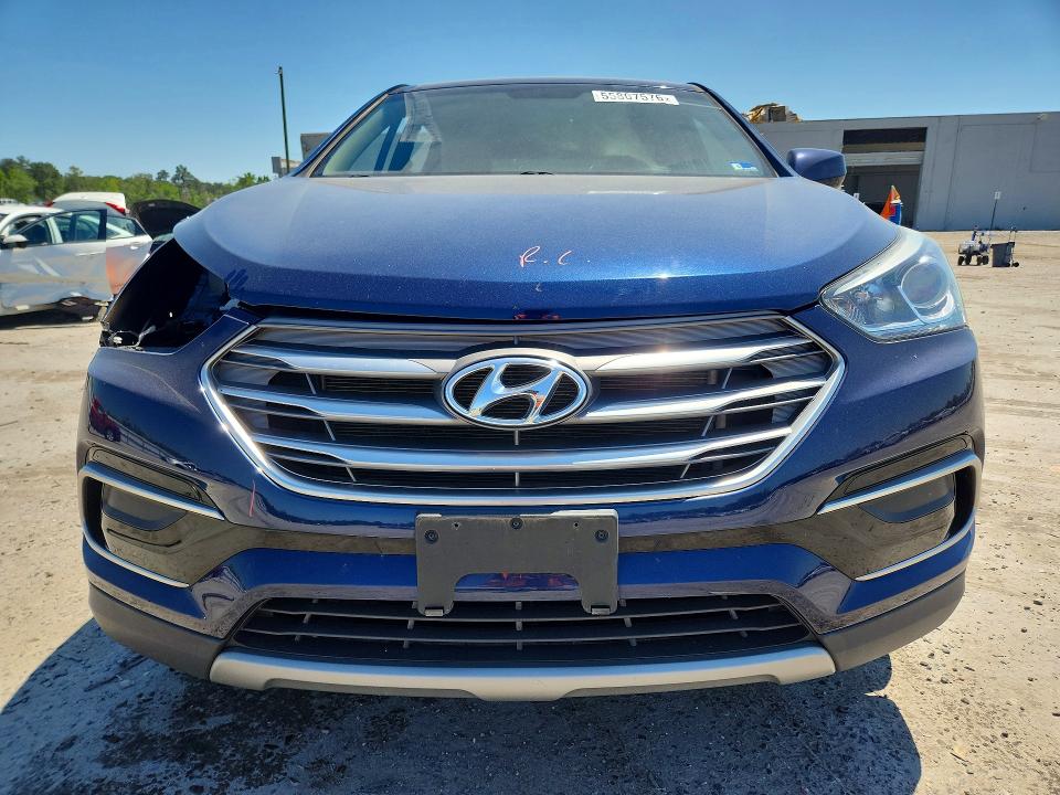 2017 Hyundai Santa fe VIN 5XYZTDLBXHG472554 COPART salvage auction — SIDE, Va - Cert Of Title - Salvage, sold $2,800 on 2026-07-29 (photo 5)