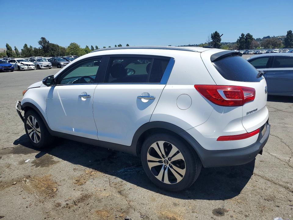 2013 Kia Sportage VIN KNDPC3A24D7443143 COPART salvage auction — FRONT END, Ca - Salvage Certificate, sold $3,150 on 2026-07-06 (photo 2)