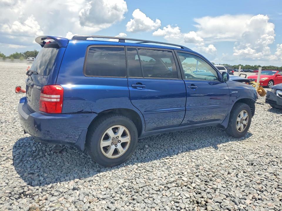 2003 Toyota Highlander VIN JTEHF21A330114532 COPART salvage auction — FRONT END, FL - CERT OF TITLE SLVG REBUILDABLE, sold $450 on 2026-07-10 (photo 3)