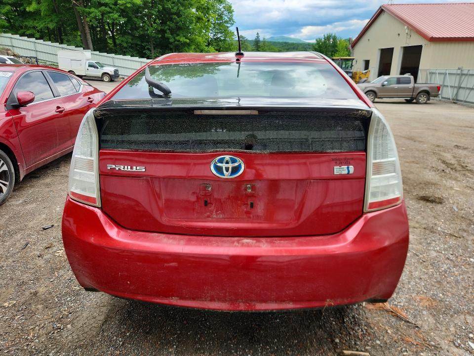 2011 Toyota Prius VIN JTDKN3DU9B0310045 COPART salvage auction — FRONT END, Vt - Certificate Of Title, sold $825 on 2026-07-20 (photo 6)
