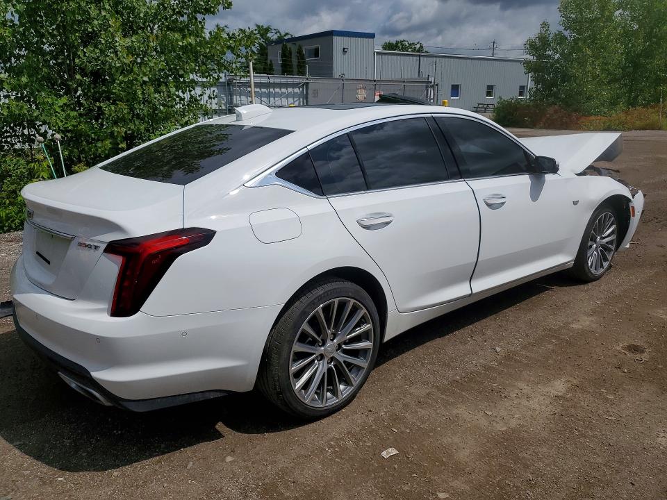 2025 Cadillac Ct5 VIN 1G6DS5RK0S0107729 COPART salvage auction — FRONT END, ON - PERMIT SALVAGE, sold $7,500 on 2026-07-28 (photo 3)