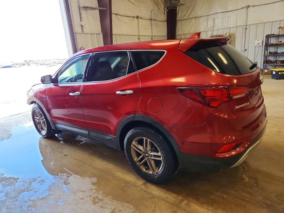 2017 Hyundai Santa fe VIN 5XYZT3LB9HG428796 COPART salvage auction — FRONT END, Tx - Certificate Of Title, sold $2,200 on 2026-07-07 (photo 2)