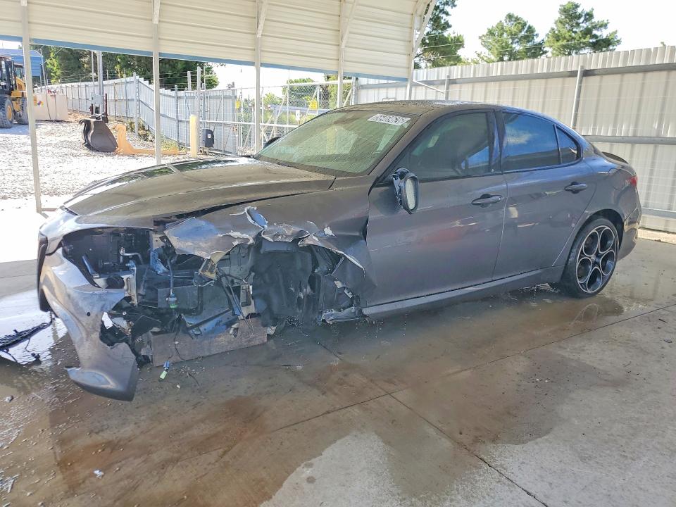 2022 Alfa romeo Giulia VIN ZARFANBN8N7654116 COPART salvage auction — FRONT END, AR - CERTIFICATE OF TITLE, sold $25 on 2026-07-28 (photo 1)