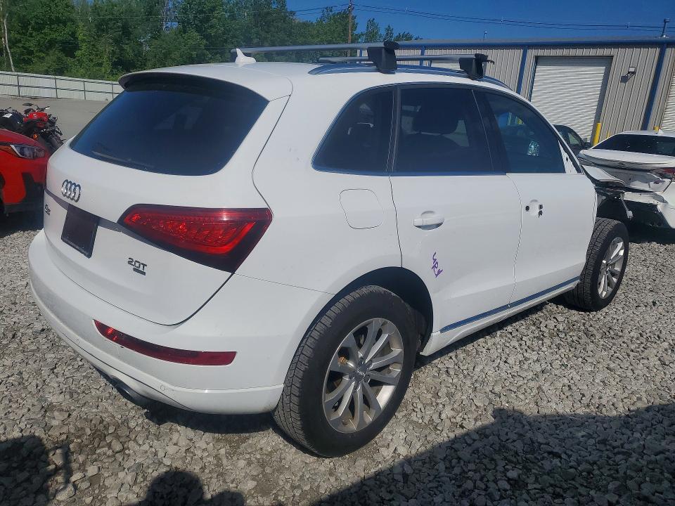 2014 Audi Q5 VIN WA1LFAFP4EA088553 COPART salvage auction — FRONT END, Ma - Cert Of Title-Reconstrctd Coll, sold $3,350 on 2026-07-06 (photo 3)