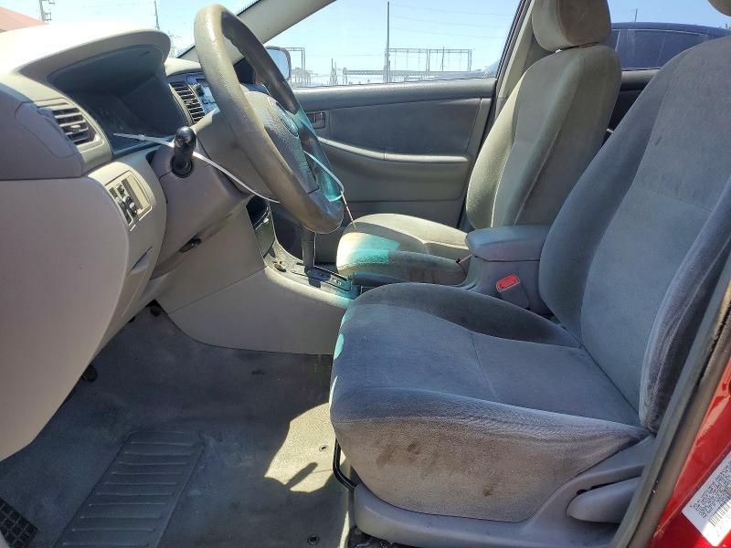 2004 Toyota Corolla VIN JTDBR32E242018129 COPART salvage auction — FRONT END, Ca - Salvage Certificate, sold $550 on 2026-07-15 (photo 7)