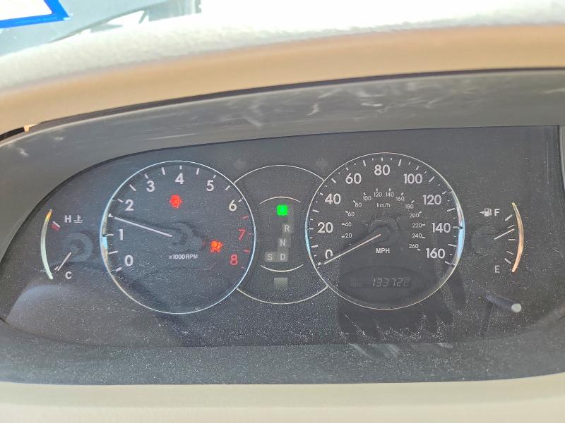 2005 Toyota Avalon VIN 4T1BK36B35U036855 COPART salvage auction — SIDE, Tx - Salvage Vehicle Title, sold $1,000 on 2026-07-02 (photo 9)