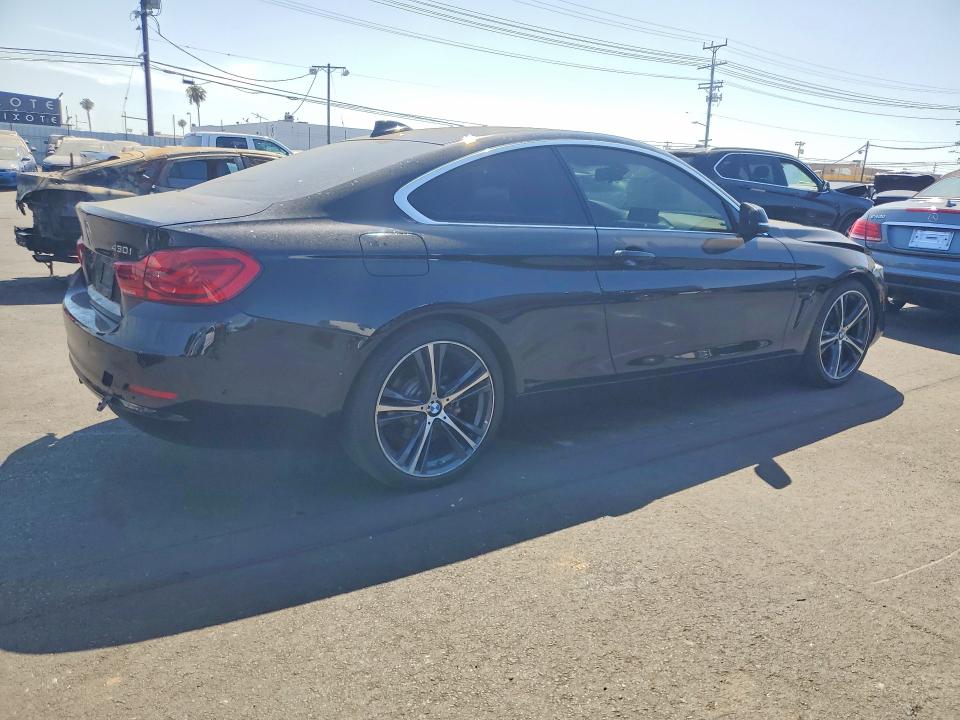 2019 BMW 4er VIN WBA4W3C59KAF92844 COPART salvage auction — FRONT END, Ca - Salvage Certificate, sold $5,300 on 2026-07-06 (photo 3)