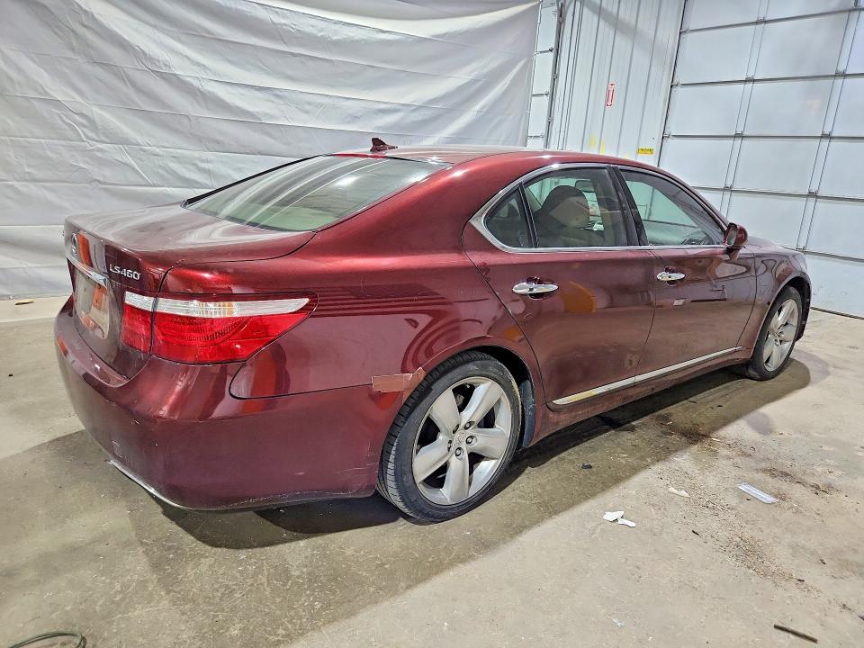 2009 Lexus Ls 460 VIN JTHBL46F895087552 COPART salvage auction — FRONT END, Fl - Cert Of Title Slvg Rebuildable, sold $525 on 2026-07-02 (photo 3)