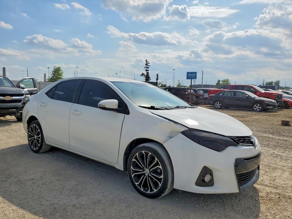 2014 Toyota Corolla VIN 5YFBURHEXEP147375 COPART salvage auction — FRONT END, Ia - Cert Of Title-Salvage Title, sold $2,650 on 2026-07-22 (photo 4)