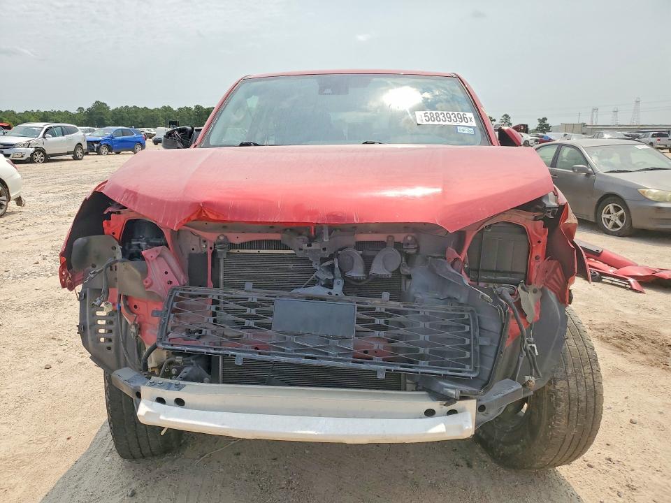 2021 Toyota 4runner VIN JTEEU5JR5M5240220 COPART salvage auction — FRONT END, Tx - Certificate Of Title (P), sold $7,500 on 2026-07-10 (photo 5)