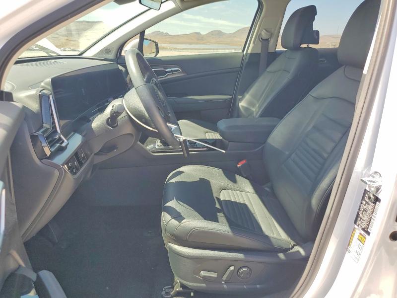 2025 Kia Sportage VIN 5XYK53DF0SG288660 COPART salvage auction — FRONT END, Nv - Salvage Title, sold $11,100 on 2026-07-29 (photo 7)