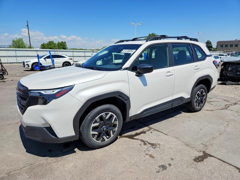 2025 Subaru Forester VIN JF2SLDAC5SH441855 COPART salvage auction — SIDE, Co - Salvage Title, sold $7,400 on 2026-08-03 (photo 1)